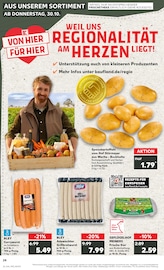 Bratwurst im Kaufland Prospekt in Emden Aktueller Kaufland Prospekt mit Bratwurst, "RICHTIG FRISCH", Seite 24