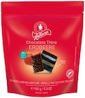 Chocolate Thins Erdbeere Angebote von Halloren bei REWE Brandenburg für 3,79 €