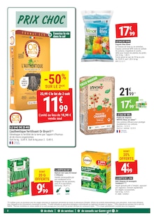 Catalogue Gamm vert à Égreville cette semaine, valable du 18/03/2026 au 29/03/2026 Prospectus Gamm vert à Égreville, "Gamm vert MANIA", 4 pages de promos valables du 18/03/2026 au 29/03/2026
