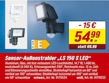 Sensor-Außenstrahler „LS 150 S LED“  von  im aktuellen toom Baumarkt Prospekt für 54,99 €
