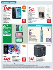Promos Smartphone dans le catalogue "LES HALLES d'automne" de Auchan Hypermarché Smartphone en promo dans le catalogue Auchan Hypermarché à la page 42
