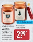 Winterduftkerze im Angebot bei ALDI Nord in Nordhorn Winterduftkerze Angebote von HOME CREATION bei ALDI Nord Nordhorn für 2,99 €