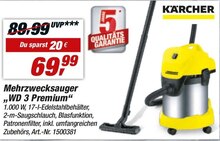 Mehrzwecksauger „WD 3 Premium“ bei toom Baumarkt in Potsdam Mehrzwecksauger „WD 3 Premium“ im Angebot bei toom Baumarkt Potsdam für 69,99 €