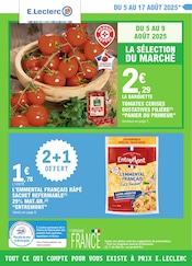 Prospectus Supermarchés E.Leclerc en cours à Breuil-le-Sec et alentours, "TOUT CE QUI COMPTE POUR VOUS EXISTE À PRIX E.LECLERC", 20 pages, 05/08/2025 - 17/08/2025 Catalogue Supermarchés E.Leclerc en cours à Breuil-le-Sec et alentours, "TOUT CE QUI COMPTE POUR VOUS EXISTE À PRIX E.LECLERC", 20 pages, 05/08/2025 - 17/08/2025