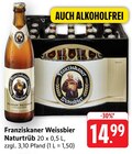 Weissbier Naturtrüb Angebote von Franziskaner bei E center Bensheim für 14,99 €