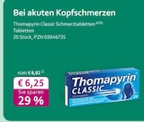 Classic Schmerztabletten bei mea - meine apotheke im Prospekt "" für 6,25 €