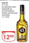 Aktuelle Likör Angebote bei GLOBUS in Duisburg Aktuelles Licor 43 Angebot bei GLOBUS in Duisburg ab 12,99 €