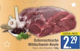 Österreichische Wildschwein-Keule Angebote bei EDEKA Augsburg für 2,29 €