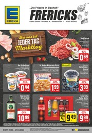 Aktueller EDEKA Supermärkte Prospekt für Bocholt: Aktuelle Angebote mit 24} Seiten, 22.04.2024 - 27.04.2024