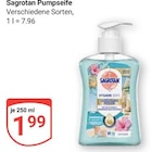 Pumpseife Angebote von Sagrotan bei GLOBUS Willich für 1,99 €