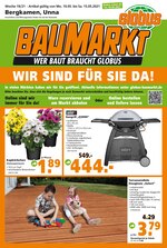 Globus-Baumarkt Prospekt für Iserlohn mit 20 Seiten Globus-Baumarkt Prospekt für Iserlohn: "WER BAUT BRAUCHT GLOBUS", 20 Seiten, 09.05.2021 - 15.05.2021