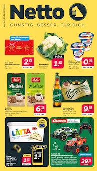 Aktueller Netto mit dem Scottie Prospekt "Günstig. Besser. Für Dich." Seite 1 von 37 Seiten für Fürstenwalde