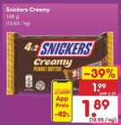 Creamy im Netto Marken-Discount Prospekt Creamy von Snickers im aktuellen Netto Marken-Discount Prospekt für 1,89 €