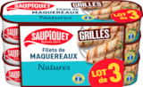 FILETS DE MAQUEREAUX GRILLÉS NATURE SAUPIQUET - SAUPIQUET dans le catalogue Auchan Supermarché