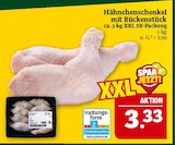 Aktuelles Hähnchenschenkel mit Rückenstück Angebot bei Marktkauf in Nürnberg ab 3,33 €