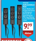 Außensteckdosen-Säule mit 2 x 2 Steckdosen von WORKZONE im aktuellen ALDI SÜD Prospekt für 9,99 €