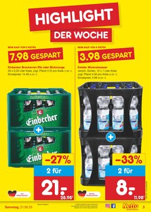 Bier im Netto Marken-Discount Prospekt "Aktuelle Angebote" mit 63 Seiten (Wolfenbüttel)