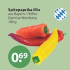 Spitzpaprika Mix im V-Markt Prospekt Spitzpaprika Mix von Höfler Gemüse Nürnberg im aktuellen V-Markt Prospekt für 0,69 €