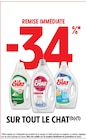 Promo -34% remise immédiate sur tout  LE CHAT à  dans le catalogue Intermarché Super à Fresnes