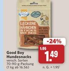 Hundesnacks im Angebot bei combi in Neustadt Hundesnacks Angebote von Good Boy bei combi Neustadt für 1,49 €