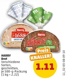 Brot von HARRY im aktuellen Penny-Markt Prospekt für 1.11€