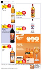 Promos Vodka dans le catalogue "-50% DE REMISE IMMÉDIATE SUR LE 2ÈME" de Intermarché Super Vodka en promo dans le catalogue Intermarché Super à la page 22