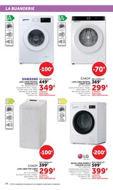 Promos Lave-Linge dans le catalogue "LES PRIX BAS Spécial maison" de Hyper U Lave-Linge en promo dans le catalogue Hyper U à la page 24