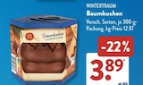 Baumkuchen von Wintertraum im aktuellen ALDI SÜD Prospekt für 3,89 €