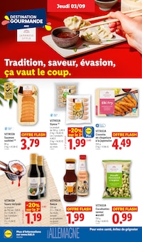Promotion Légumes surgelés dans le prospectus Lidl, valable du 03/09/2026 au 09/09/2026 Promo Légumes surgelés dans le catalogue Lidl du moment à la page 30