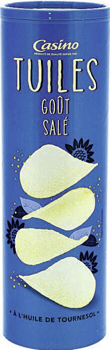 Casino Supermarchés Ploemeur - Tuiles salées Promo Tuiles salées dans le catalogue Casino Supermarchés "Faites vous-plaisir cet été !" à Ploemeur