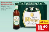 Herb Alkoholfrei 0,0% im Angebot bei Netto Marken-Discount in Frankfurt Herb Alkoholfrei 0,0% Angebote von Bitburger bei Netto Marken-Discount Frankfurt für 11,49 €