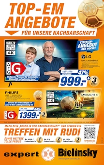 Fernseher im expert Prospekt "Top Angebote" mit 8 Seiten (Siegburg)
