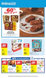 Promos Kinder dans le catalogue "Carrefour market" de Carrefour Market Kinder en promo dans le catalogue Carrefour Market à la page 37