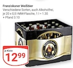Weißbier Angebote von Franziskaner bei GLOBUS Wiesbaden für 12,99 €