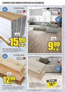 Laminat im Dekor-Markt Prospekt "AKTUELLE ANGEBOTE" mit 12 Seiten (Herne)