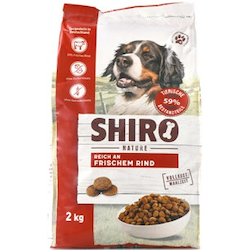 Nature Hundetrockenfutter reich an frischem Rind