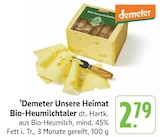 EDEKA Butzbach - Unsere Heimat Bio-Heumilchtaler Angebot im Prospekt Unsere Heimat Bio-Heumilchtaler bei EDEKA im Butzbach Prospekt für 2,79 €