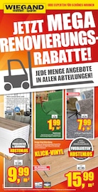 wohnen & sparen Wiegand Möbel & Einrichtung Prospekt der aktuellen Woche mit 6 Seiten, gültig von 02.05.2026 bis 31.05.2026, in Ringgau und Umgebung Aktueller wohnen & sparen Wiegand Möbel & Einrichtung Prospekt in Ringgau und Umgebung, "JETZT MEGA RENOVIERUNGSRABATTE!" mit 6 Seiten, 02.05.2026 - 31.05.2026