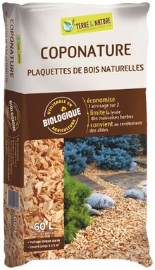 Mr Bricolage Liézey - Plaquettes de bois naturelles Promo Plaquettes de bois naturelles dans le catalogue Mr Bricolage "On vous met au vert sans vous mettre dans le rouge." à Liézey