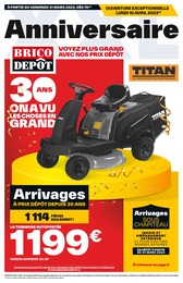 Catalogue Brico Dépôt "Anniversaire", 16 pages, 31/03/2023 - 13/04/2023 Prospectus Brico Dépôt "Anniversaire", 16 pages, 31/03/2023 - 13/04/2023