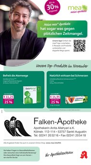 Aktueller mea - meine apotheke Prospekt "Unsere November-Angebote" Seite 1 von 4 Seiten
