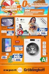 Aktueller expert Gröblinghoff Prospekt, "UNSERE SOMMERHITS", mit Angeboten der Woche, gültig von 18.07.2025 bis 18.07.2025