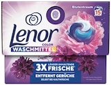 All in 1 Pods Colorwaschmittel von Lenor für 4,49 € bei REWE im Angebot All in 1 Pods Colorwaschmittel von Lenor im aktuellen REWE Prospekt