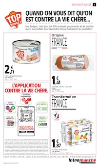 Promotion Filet de porc dans le prospectus Intermarché, valable du 16/07/2025 au 27/07/2025 Promo Filet de porc dans le catalogue Intermarché du moment à la page 5
