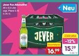 Aktuelle Jever Angebote bei Netto Marken-Discount in Rostock Aktuelles Fun Alkoholfrei Angebot bei Netto Marken-Discount in Rostock ab 15,29 €