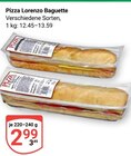 Baguette im Angebot bei GLOBUS in Neunkirchen Baguette Angebote von Pizza Lorenzo bei GLOBUS Neunkirchen für 2,99 €