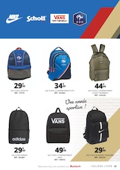Adidas Angebote im Prospekt "Maroquinerie Scolaire" von Auchan Hypermarché auf Seite 25