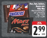 Mini Schokoriegel Angebote von Mars bei EDEKA Fürth für 2,99 €