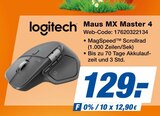 Maus MX Master 4 im Angebot bei expert in Würzburg Maus MX Master 4 Angebote von Logitech bei expert Würzburg für 129,00 €