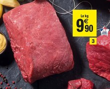 Boisson dans le catalogue Carrefour Market Viande bovine pièce à fondue ou à brochette à 9,90 € en promo chez Carrefour Market
